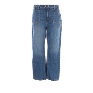 Forever 21 Blue Straight Leg Jeans